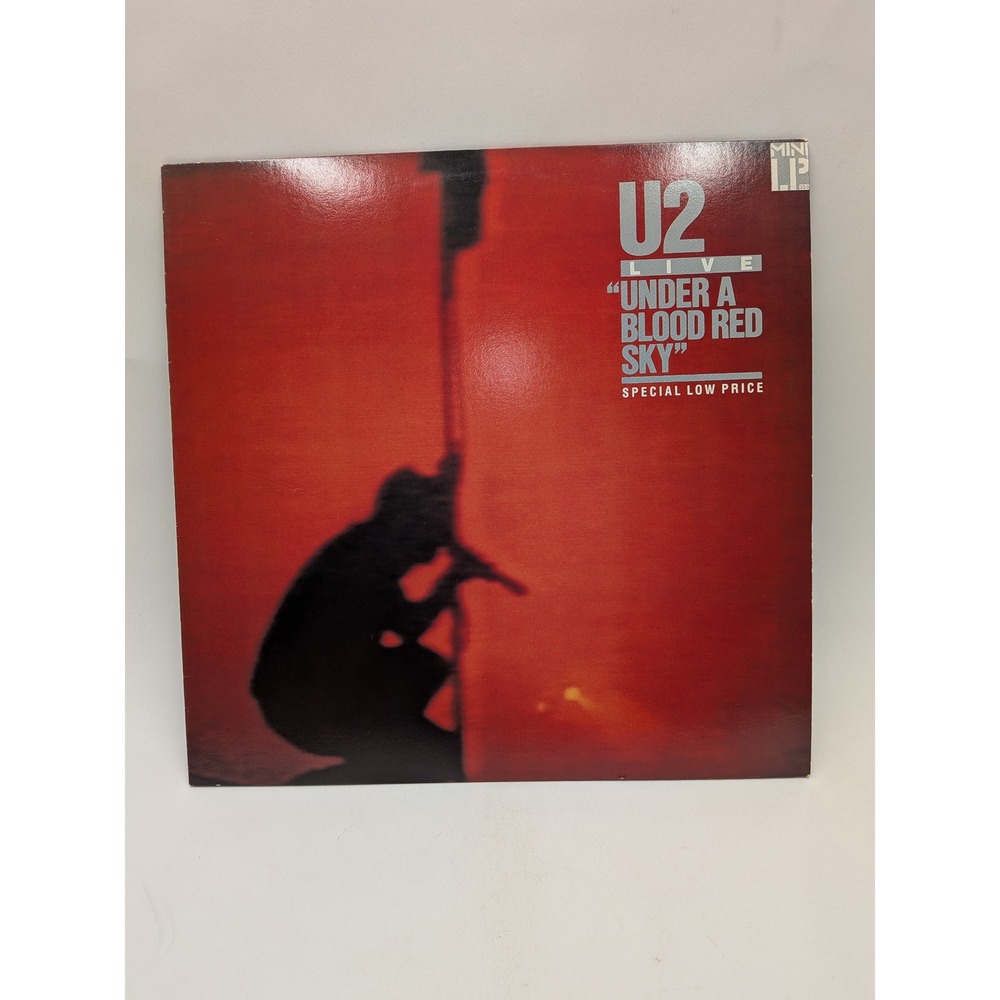 U2 Live Under A Blood Red Sky Vinyl Mini LP 90127-1-B Rock Record 1983
